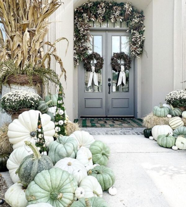 Prestige Neutral Shade Pumpkin Installation - Image 3