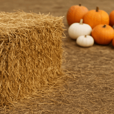 Straw Hay Bale