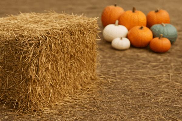 Straw Hay Bale